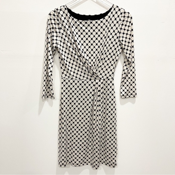 Stitch Fix Gilli Faux-Wrap Sheath Dress Printed Size Small - Picture 1 of 8